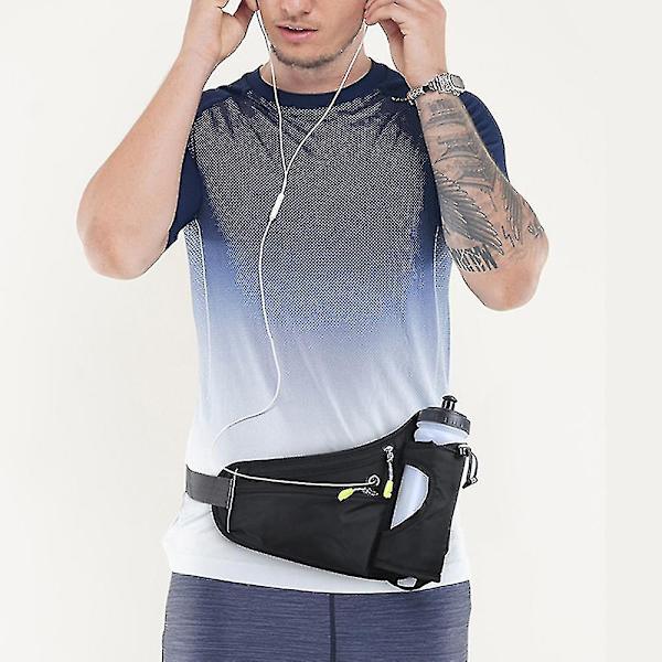 Löparbälte Sport Midjeväsk Med Vattenflaskehållare Fanny Pack