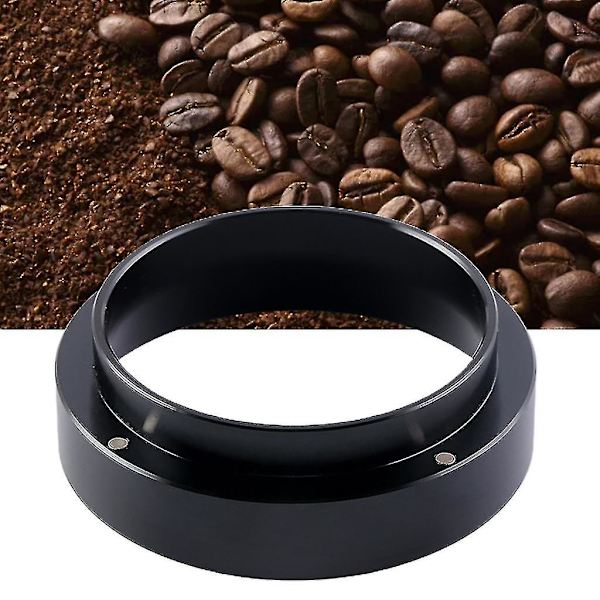 1 Stycke Espresso Doseringstrattar Rostfritt Stål Materiale Kaffe Dosering Ringar-storlek,färg51mmsilver