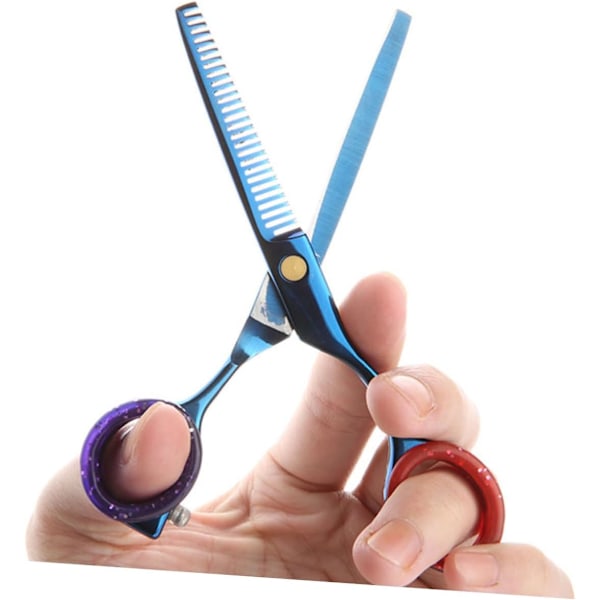 Ergonomiska Saxfingerringar St Silikon Fingerskydd för Klippsaxar Frisörskydd