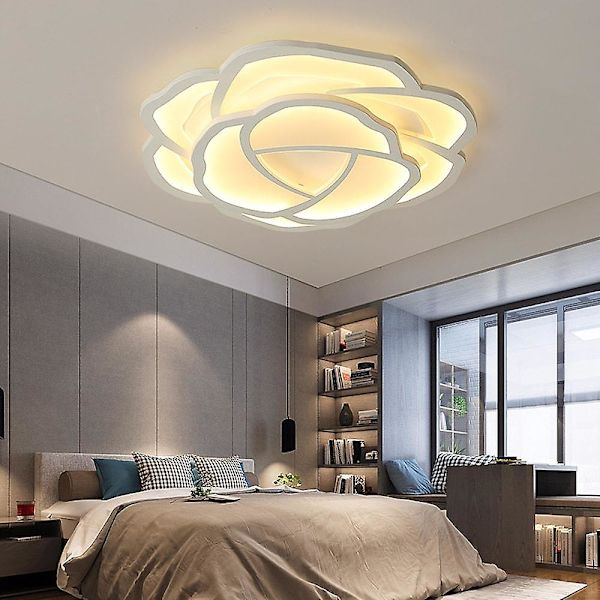 42cm Roseformet LED Taklampe Romantisk Moderne