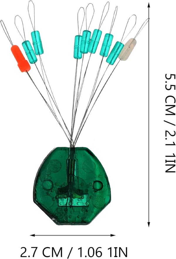 20 stk silikonfiskeflottørstopper, store perler