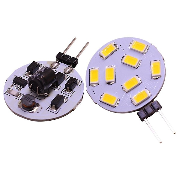 LED Rund Räckviddslampa Glödlampa G4 15 LED 5730 SMD 12-24V