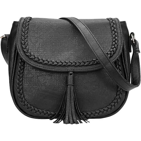 Crossbody-väskor för kvinnor, ihåliga handväskor med justerbar rem