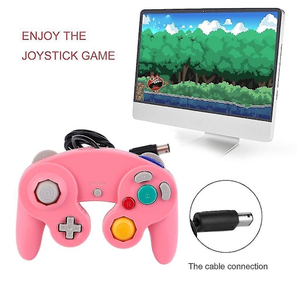 Plastik Spelkontroll Pad för Nintendo Gamecube Wii