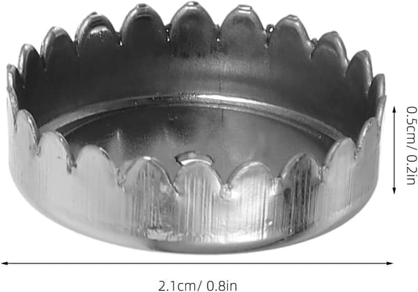 4 stk. magnetiske såpeholderhetter, stangsåpeholder for dusj, rustfritt stål, enkel