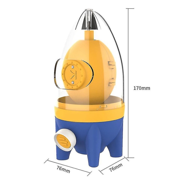 Kökspryl Äggvita Ägggula Mixer Manuell Ägggula Albumin Blender Shaker Äggdragande Gul 1st