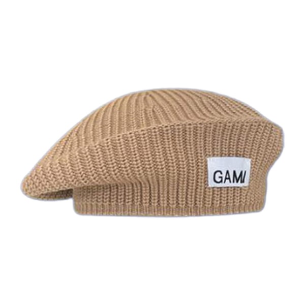 Dam Slouchy Beret Målarhatt Vuxna Newsboy Hatt Beret Kepsar Fransk Beret Hatt Khaki