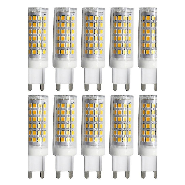 10 stk. G9 LED Pære 9W 2835 SMD Keramisk Spotlight