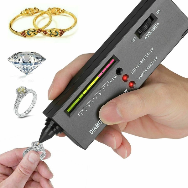 Diamanttester Selector Upplyst Smycken Ädelsten Verktyg