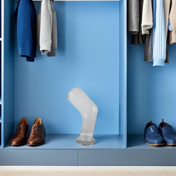 Uppblåsbar benmannequin för knäskyddsvisning PVC-material Mångsidig