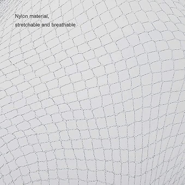 100 stk Hårsnett Usynlig Elastisk Kant Mesh 16''/15cm
