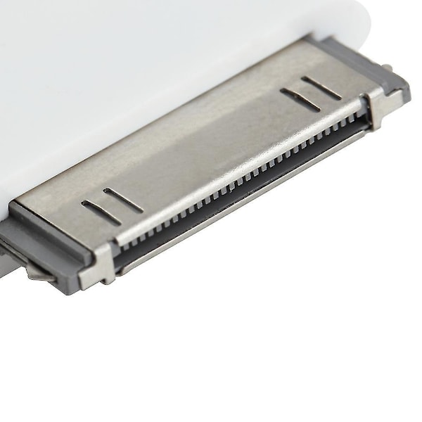 30-stifts dockningsadapter hane till 8-stifts hona för iPhone 4 iPad 2 3