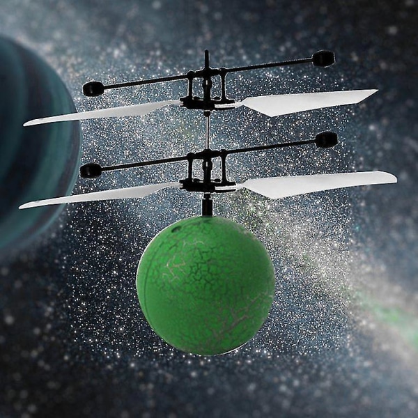 RC Infrapunainen Induktio Helikopteri Lento Pallo LED-Valoilla Lapselle