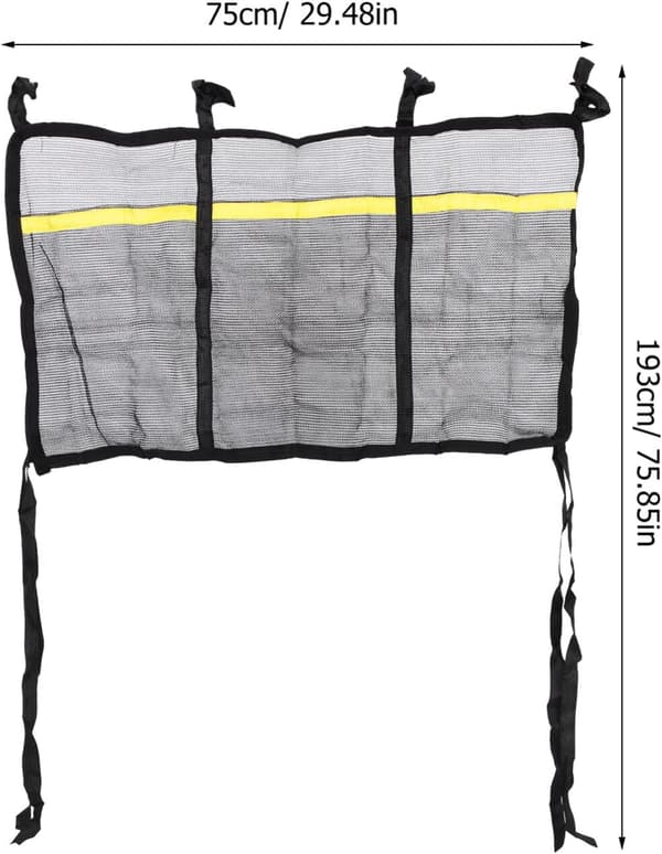 Trampolin Skoförvaringsväska Nätmaterial Multifunktionell Organizer