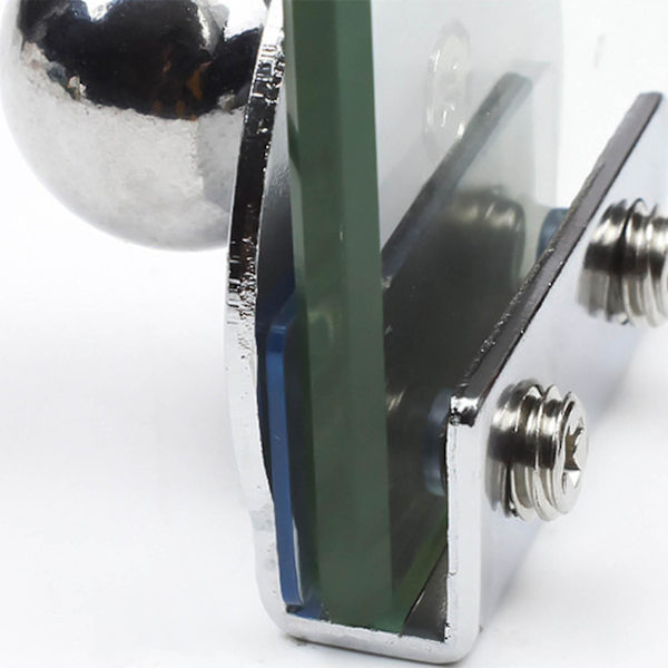 Lasiovenen kahva/kiinnike Lasivitriinien kaapin laatikon metallivedin Ei porausta Silver Type A