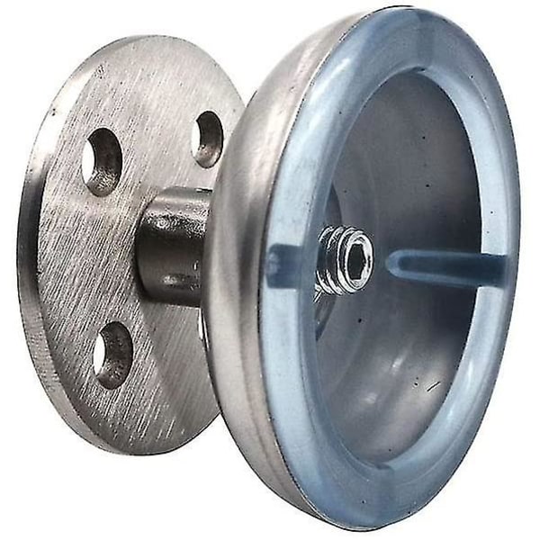 Sett med 4 justerbare møbelbein 3,8 cm lange, ekstra tykke, rustfritt stål