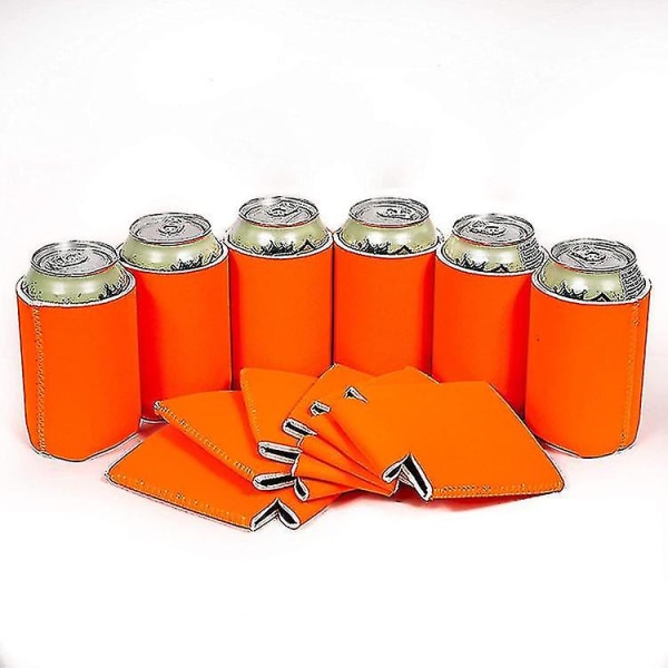 6-pack tomma ölburkskylare, neopren, ölburkskylare, dryckesflaskhållare, ärm