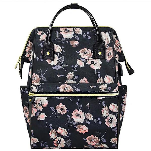 Laptop Ryggsäck 39.6 Cm (15.6 Tum) Skolryggsäck Dagryggsäck Vattentät Nylon Laptop Bagagefack