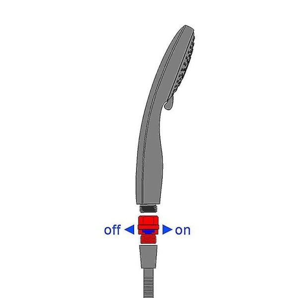 Avleder Slangekobling T-Formet Adapterkontakt For Vinkelventil Slange Bad Dusjarm Toalett (sølv) (1 stk)