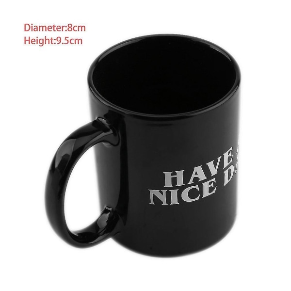 Personlighet Ha en fin dag Kanne Kaffe Melk Te Unik