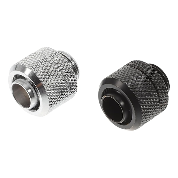 2 stk. Vandkølingssystem Fittings Vandkølingsstik Messing Havevandslange Hurtig Kompressionsslange Stik