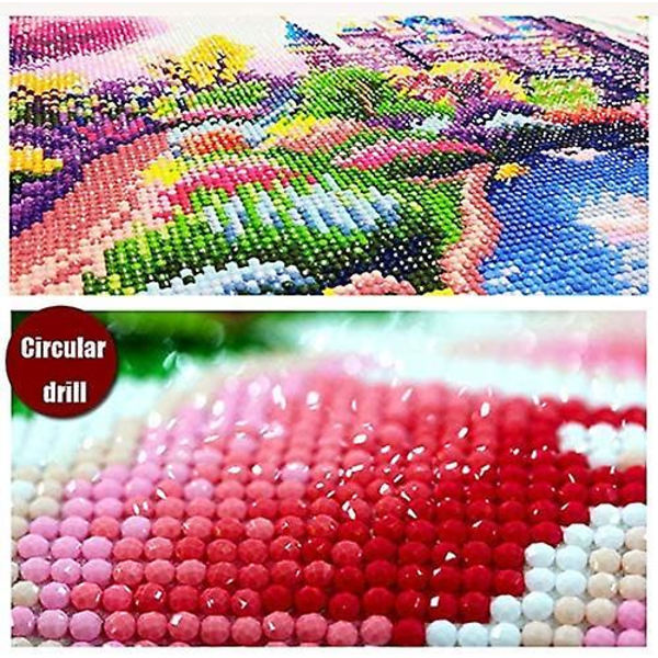 Full Diamond Painting, Vacker Solrosblommor Diamond Painting Diy 5d Mosaikmålning Nummer Korsstygn