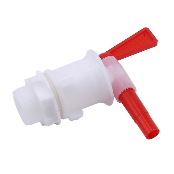 Ölhinkkran Röd plasttappningstapp för ölbryggning Fermenteringsbehållare Buteljering Bucketred2st