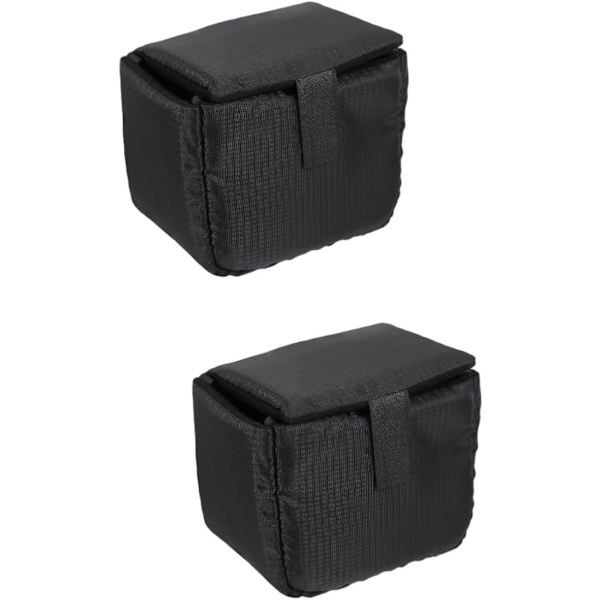 2 st Polyester Linspåse Väska för DSLR Kameralins Vattentät Stötsäker SLR Fodral Skydda Din Utrustning