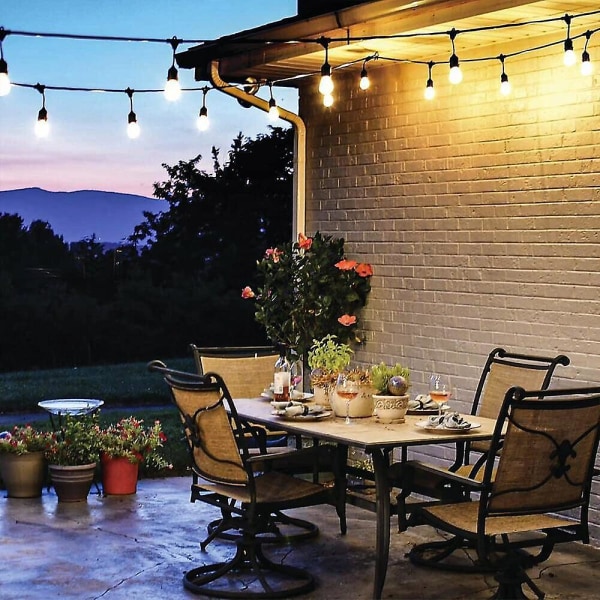 Globe String Lights Outdoor 5m 10bulb 10m 20bulb S14 Edison