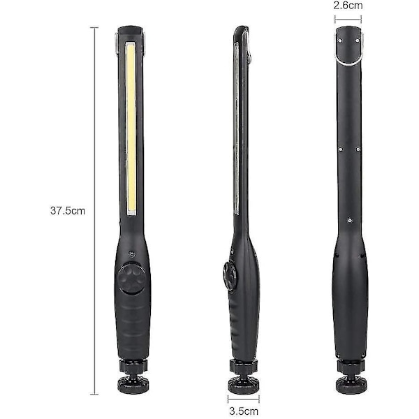 LED Arbejdslys Lommelygte COB Inspektions Campinglampe