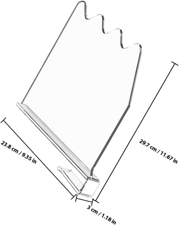 6 stk. skabsdelere, let installation, moderne stilfuldt design