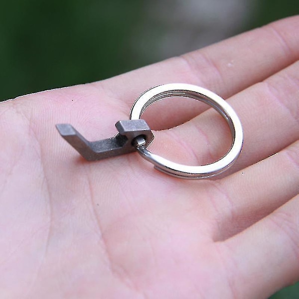 Mini Pullonavaihtaja Avaimenperä Työkalut Ulkoilu Leirintävarusteet Tasku
