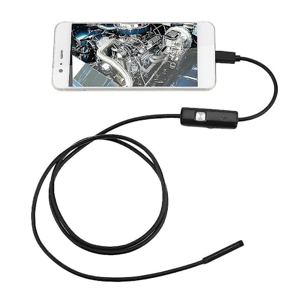 6 LED 5,5 mm Linse 720p Endoskop til Android Vandafvisende