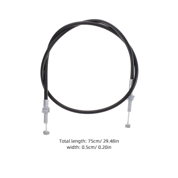 Byte av fällbar kabel för frisörstol, ABS-aluminiumlegering, enkel installation, svart