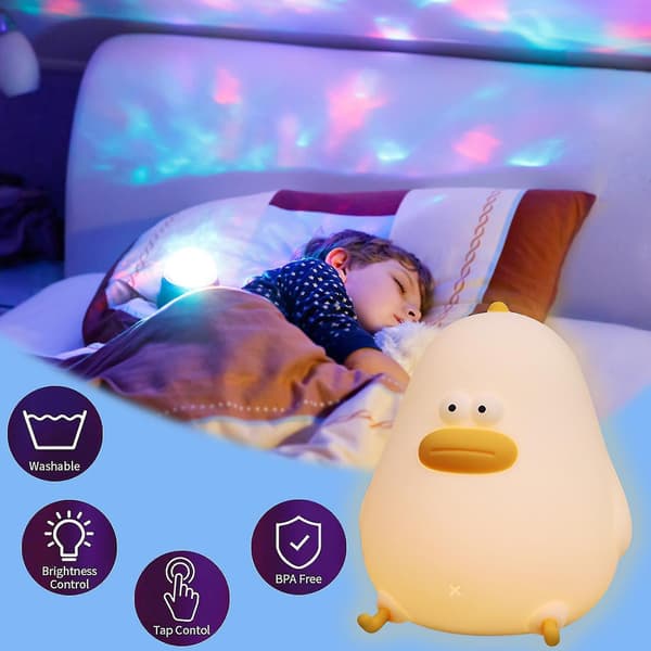 LED-lysstripe Søt Lite Dyr LED Soverom Sengelampe Nattelys Bursdag Feriegave