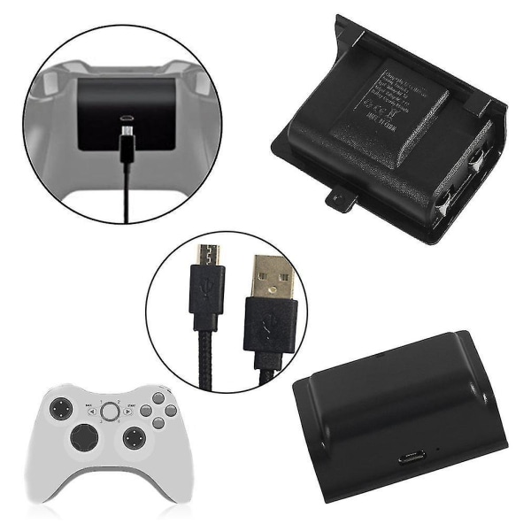 1200mAh Backup-batteri för Xbox One-kontroll