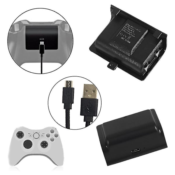 1200mAh Backup Batteri til Xbox One Controller