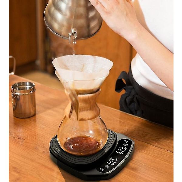 Timer Auto Timing Espressovægt Køkken Smart Elektronisk 85b3 Fyndiq