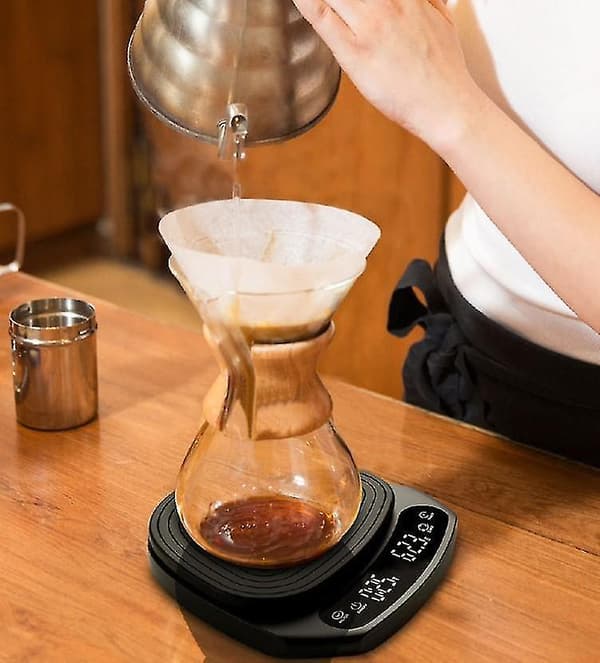 Timer Automatisk Tidtaking Espresso Vektskål Kjøkken Smart Elektronisk