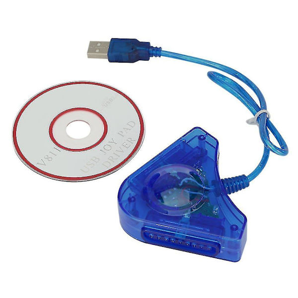 PS2 Joypad-kontroller til PC USB-konverteradapter