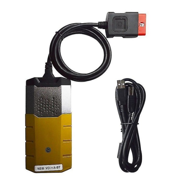 TCS CDP Pro OBD2 Bluetooth Scanner Gold Voltage Checker