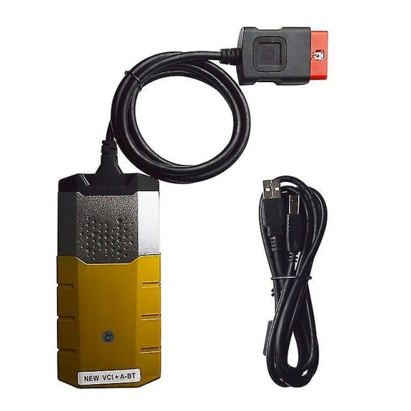 TCS CDP Pro OBD2 Bluetooth-skanner Guld Spänningstestare