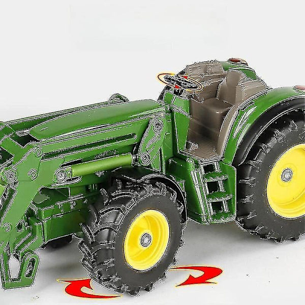 Frontlastare Traktor Siku 3652 Leksaksbil För Barn 1/32 Jordbruksmodell Lastbil Diecast Teknik Miniatyrgåva Pojkar