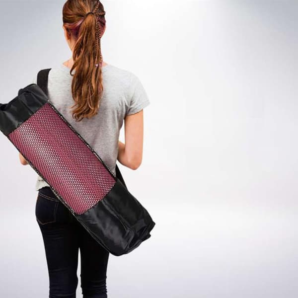 3st Utomhus Yogamattväskor Nätbärväskor 70x25cm Handhållen Yogamatta