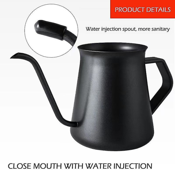 304 Rustfrit Stål Kaffe Pot Moka Pot Tekande Manuel