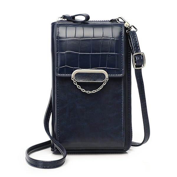 Kvinnors Klassisk Crossbody Telefonväska Med Avtagbar Och Justerbar Axelrem