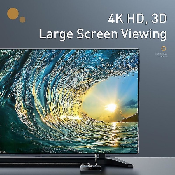Baseus 4K HDMI-växlare för PS4 TV-box Switch