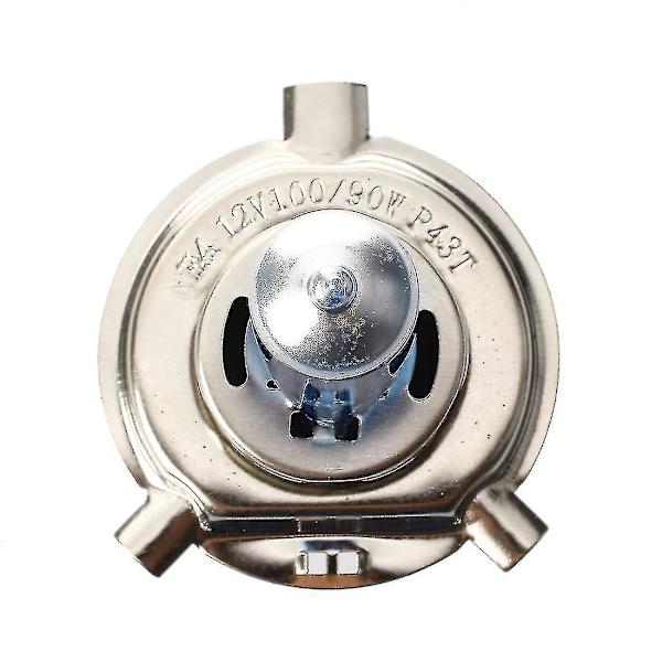 4 Halogen Bilfrontlys H4 Hvit Lys 100w 12v Premium