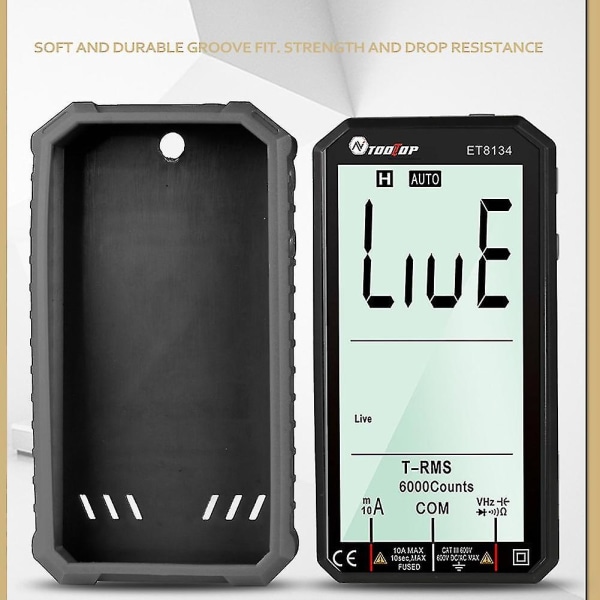 ET8134/ET8132 Digitalt Multimeter True RMS Voltmeter