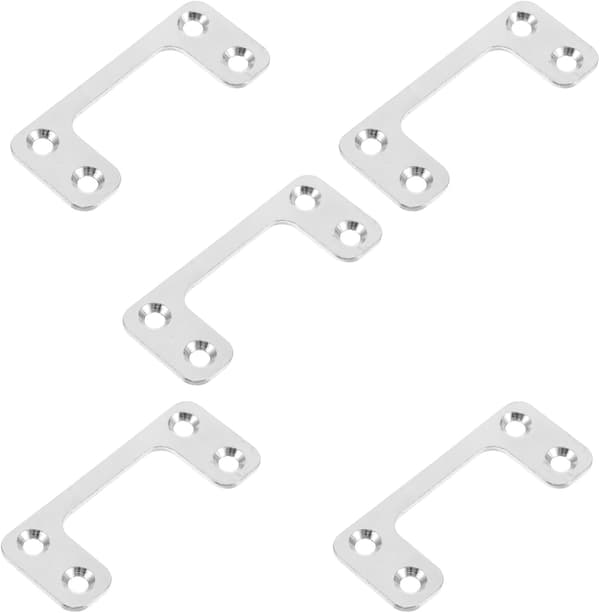 Dörrlåsskydd Dörrspärrar Hårdvara Järn Silver Enkel Installation för Hemsäkerhet